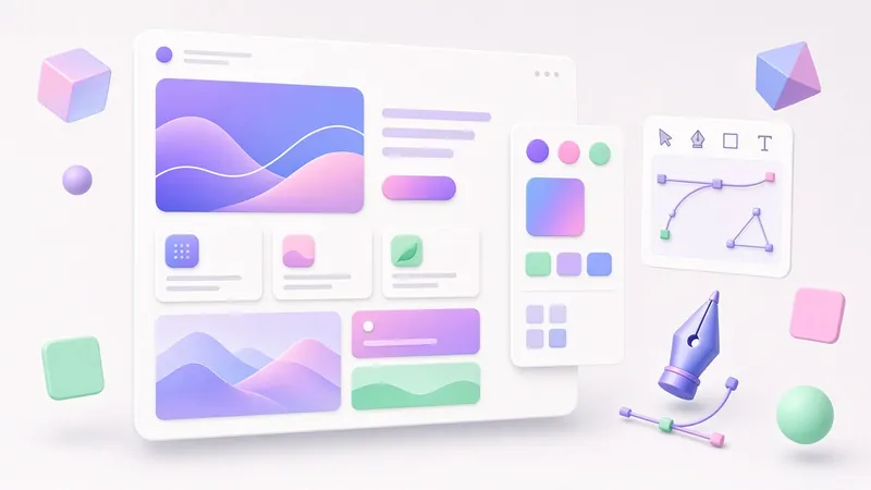 Landing Page / Portfolio illustration