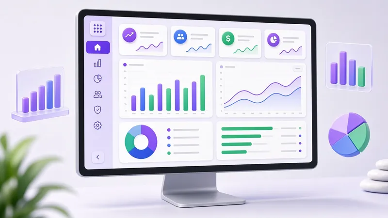Web App / Dashboard illustration